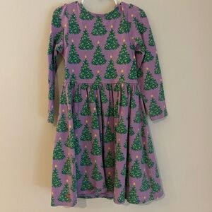 Pink Chicken Organic Cotton Christmas Tree Steph Dress